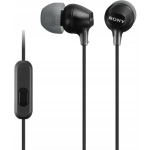 Słuchawki Sony MDR-EX15AP Czarne - Black