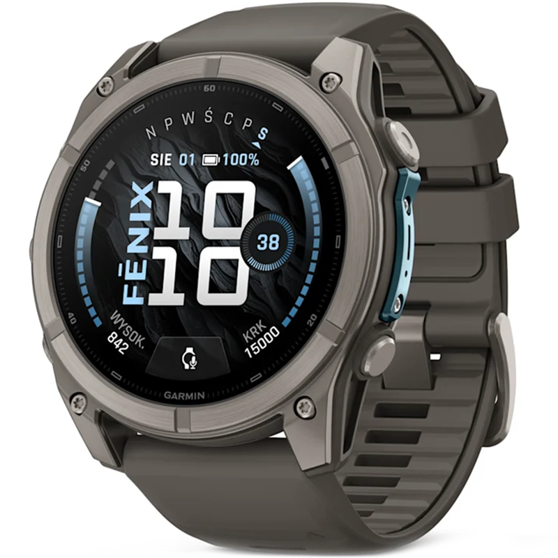 Smartwatch Garmin Fenix 9 51mm Szary - Pebble Gray