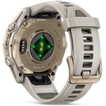 Smartwatch Garmin Fenix 8 43mm Sapphire Złoto-szary - Soft Gold-Fog Grey