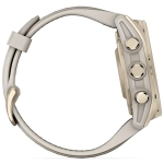 Smartwatch Garmin Fenix 8 43mm Sapphire Złoto-szary - Soft Gold-Fog Grey