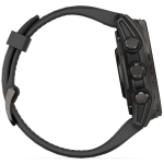 Smartwatch Garmin Fenix 8 43mm Sapphire Czarno-szary - Black-Pebble Grey