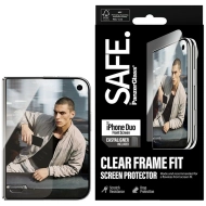 Szkło hartowane PanzerGlass SAFE Sub-Screen Protector Ultra-Wide Fit EasyAligner do iPhone Duo
