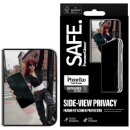 Szkło prywatyzujące PanzerGlass SAFE 2-Way Privacy Sub Screen Ultra-Wide Fit EasyAligner do iPhone Duo