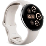 OUTLET Smartwatch Google Pixel Watch 3 41mm BT/Wi-Fi koperta Srebrna + pasek Porcelanowy - Porcelain