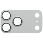 Szkło hartowane na aparaty PanzerGlass Fender do iPhone 18 Pro Max Srebrne - Silver