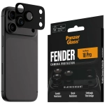 Szkło hartowane na aparaty PanzerGlass Fender do iPhone 18 Pro Czarna porzeczka - Blackcurrant