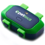 Lokalizator GPS PetLoc8 Mini LTE dla zwierząt Zielony - Green