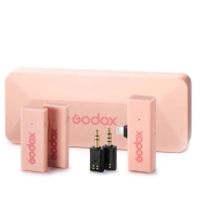 System mikrofonowy bezprzewodowy Godox MoveLink Mini LT Kit 2 Różowy - Pink