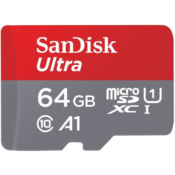 Karta pamięci SanDisk 64GB MicroSDXC Ultra 100MB/s A1 Cl.10 UHS-I