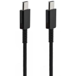 Kabel Economy E-Marker USB-C 100W 1m. Czarny - Black