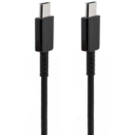 Kabel Economy E-Marker USB-C 100W 1m. Czarny - Black