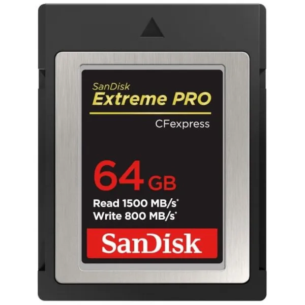 Karta pamięci SanDisk CFexpress Extreme Pro Type B 64GB (1500 MB/s)