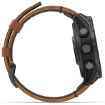 Smartwatch Garmin Fenix 8 Pro 47mm LTE Szaro-brązowy - Carbon Grey-Chestnut