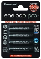 Panasonic Eneloop PRO R6/AA 2 500 mAh akumulator 4 szt.