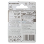 Panasonic Eneloop PRO R6/AA 2500mAh akumulator 4 szt.