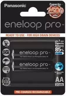 Panasonic Eneloop PRO R6/AA 2500mAh 2szt