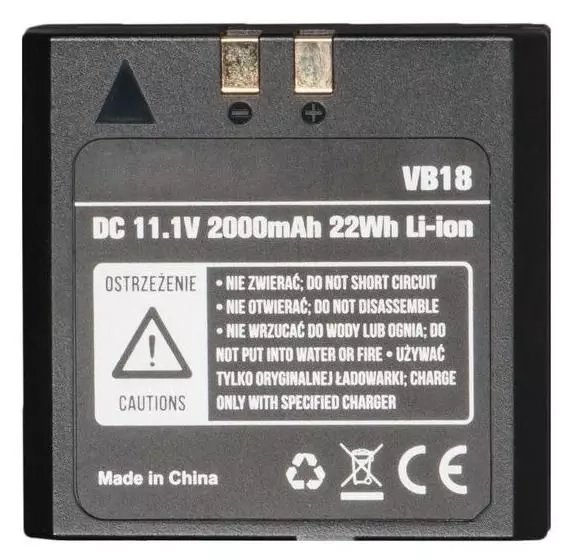 Akumulator Quadralite Stroboss VB-18