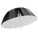Parasol paraboliczny biały Quadralite Space 130 cm