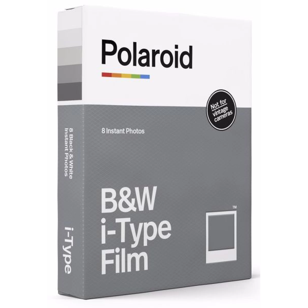 Wkład czarno-biały Polaroid B&W Film do aparatu serii I-Type 8 sztuk