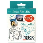 FujiFilm Papier Instax mini 2x 10 sztuk + Shacolla