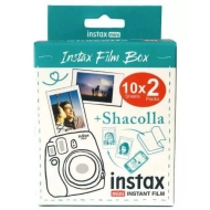 FujiFilm Papier Instax mini 2x 10 sztuk + Shacolla