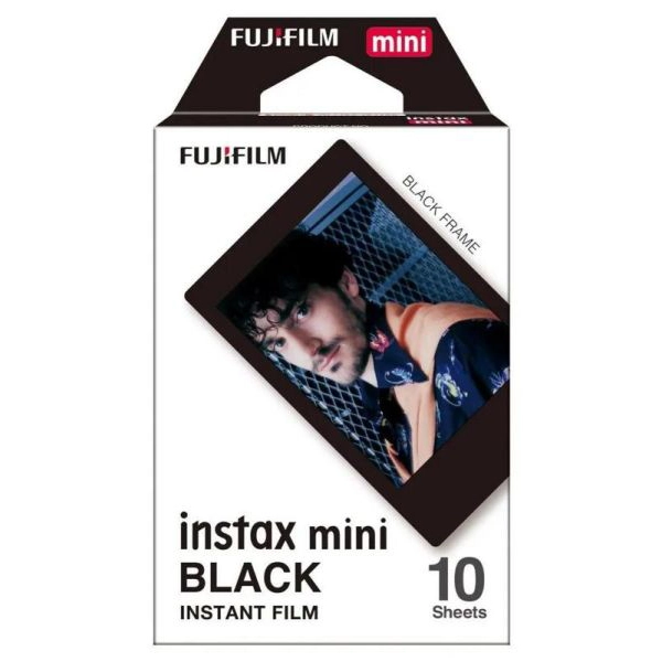 FujiFilm Papier Instax mini Black Frame 10 sztuk