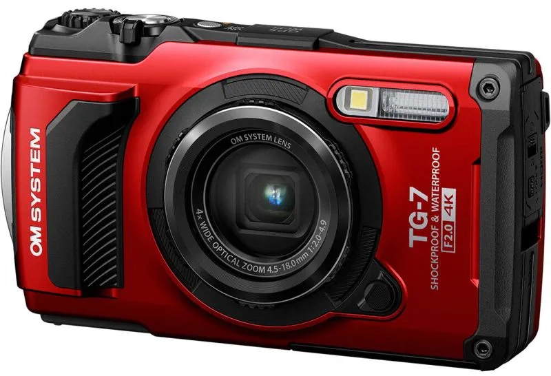 OM SYSTEM Tough TG-7 czerwony