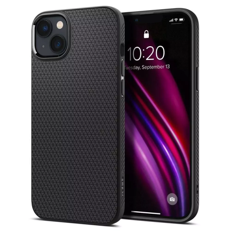 Etui SPIGEN iPhone 14 Liquid Air Matte Black Case