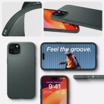Etui Spigen Liquid Air iPhone 15 Abyss Green Case