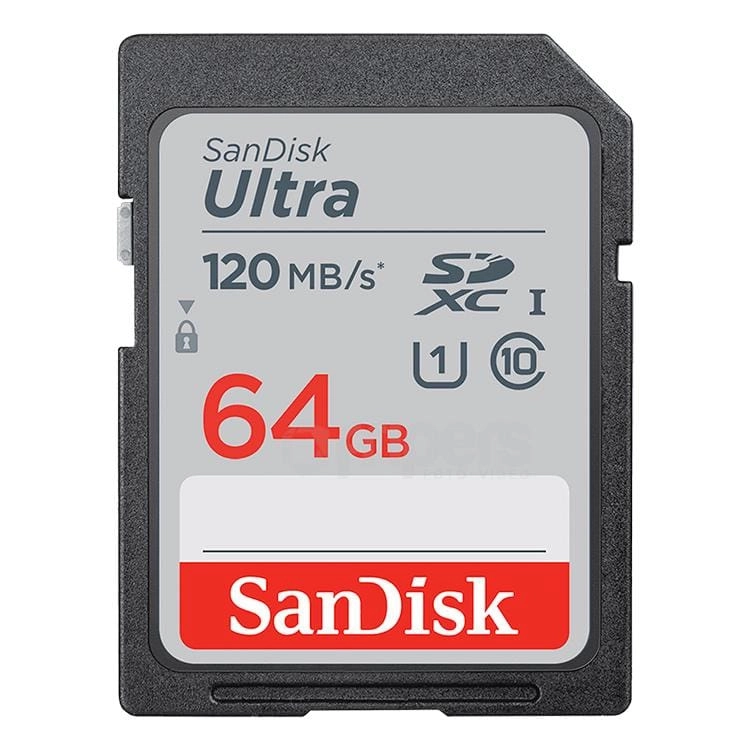 Karta pamięci SDXC SanDisk Ultra 64 GB 120 MB/s UHS-I Class 10