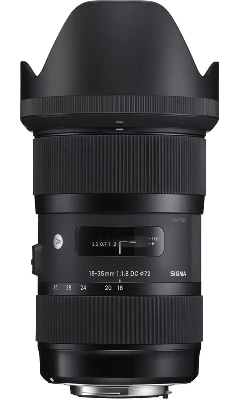 Obiektyw Sigma 18-35 mm f/1.8 DC HSM Art / Canon