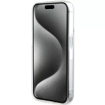 Etui Guess Hardcase IML Iridescent MagSafe iPhone 15 Pro Fioletowy