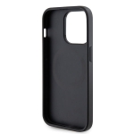 Etui Guess Saffiano MagSafe do IPhone 15 Pro Czarny
