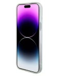 Etui Guess Hardcase IML Iridescent MagSafe iPhone 15 Turkusowy