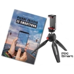 Statyw Manfrotto MKPIXICLAMP-BK Pixi Smart Mini + książka "Piękne zdjęcia ze smartfona"