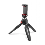 Statyw Manfrotto MKPIXICLAMP-BK Pixi Smart Mini + książka "Piękne zdjęcia ze smartfona"