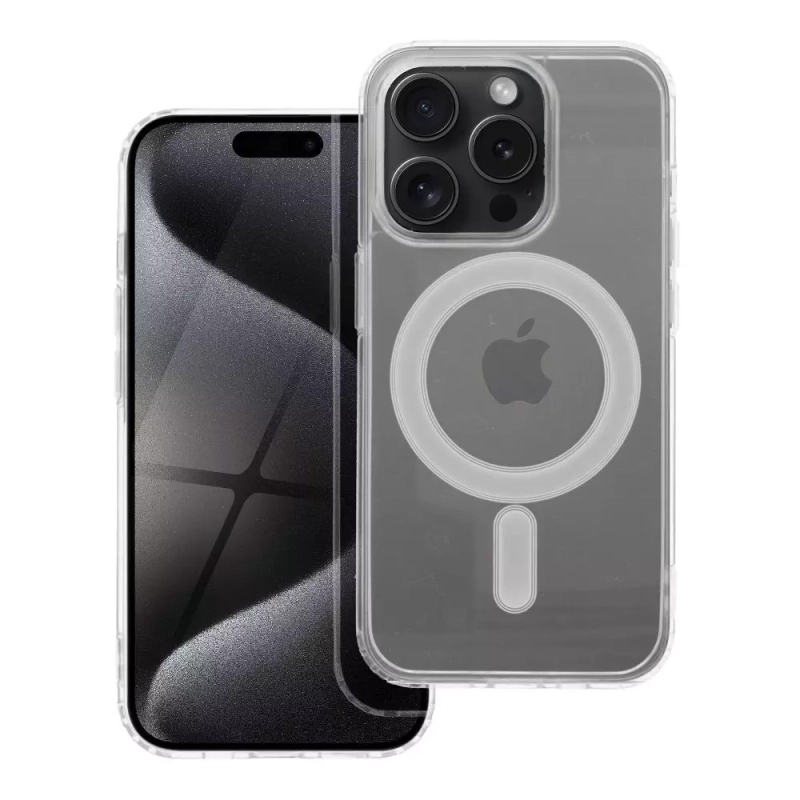 Etui Clear Mag Cover MagSafe iPhone 15 Pro Clear