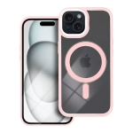 Etui Color Edge Mag Cover MagSafe iPhone 15 Różowy