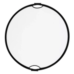 Quadralite Blenda z uchwytem srebrno-biała okrągła 110 cm