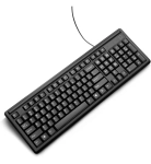 Klawiatura przewodowa HP 100 Czarna 2