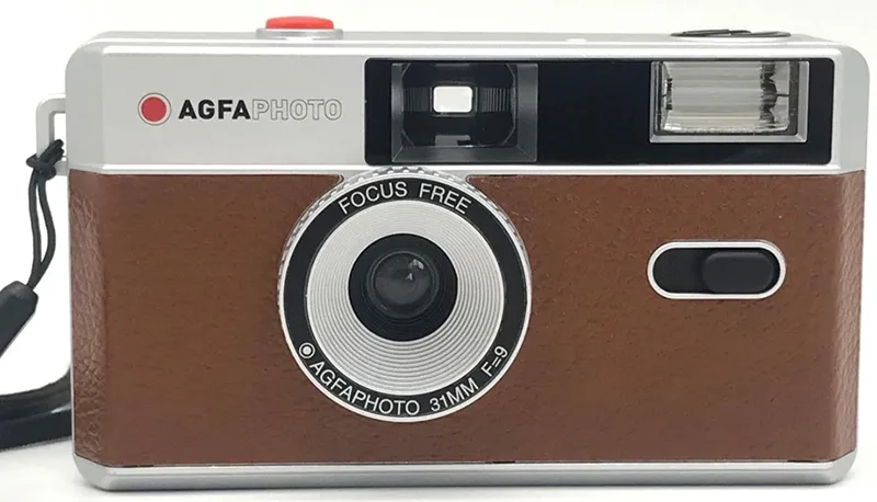 Aparat analogowy AgfaPhoto Reusable Photo Camera brązowy