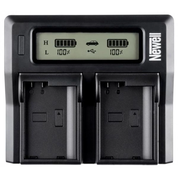 Ładowarka dwukanałowa Newell DC-LCD do akumulatorów EN-EL15