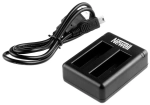 Ładowarka dwukanałowa Newell SDC-USB do akumulatorów AABAT-001 3