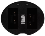 Ładowarka dwukanałowa Newell SDC-USB do akumulatorów NP-W126 2