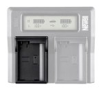 Adapter - płytka ładowarki Newell do akumulatorów NP-FM50 Sony 2.webp