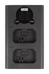 Ładowarka dwukanałowa Newell DL-USB-C do akumulatorów NP-FW50 1