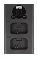 Ładowarka dwukanałowa Newell DL-USB-C do akumulatorów NP-FW50