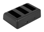 Ładowarka trójkanałowa Newell SDC-USB do akumulatorów AABAT-001 6