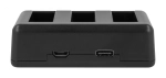 Ładowarka trójkanałowa Newell SDC-USB do akumulatorów AABAT-001 7
