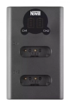 Ładowarka dwukanałowa Newell DL-USB-C do akumulatorów NP-BX1 1